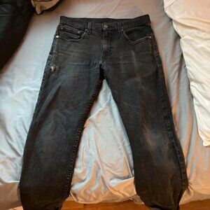 Mens black jeans